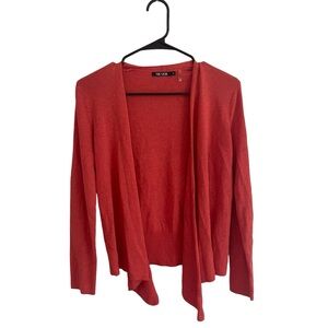 NWT Nic+Zoe Open Cardigan in Size M Rusty Coral